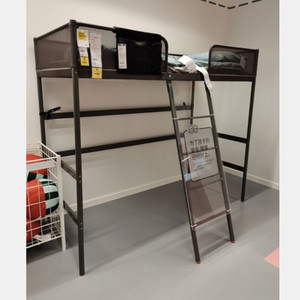 宜家 图芬格 高架床框架单人床架90x200 厘米国内代购