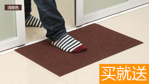 出口日本和匠拼接式地毯防滑防水地垫自粘可水洗绒面地毯40*60cm