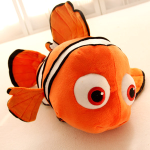 可爱海底总动员小丑鱼尼莫毛绒玩具小丑鱼公仔布娃娃儿童生日礼物