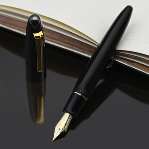 日本直邮写乐Sailor 笔王KOP钢笔 超大型21K双色尖硬橡胶笔杆7002