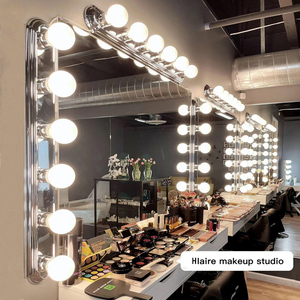 Bauhaus 包豪斯镜前灯卫生间化妆师梳妆台镜子专业用补光小灯泡条