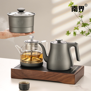 全自动底部双上水烧水壶泡茶专用嵌入式保温电热水壶电茶炉煮茶器