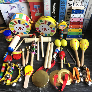 组合奥尔夫打击乐器幼儿园小学生早教儿童乐器套装 启蒙音乐玩具