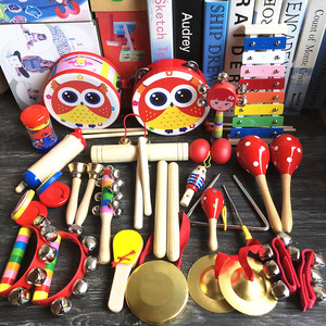 早教中心幼儿园小学乐器套装打击乐器铃类其他音乐玩具