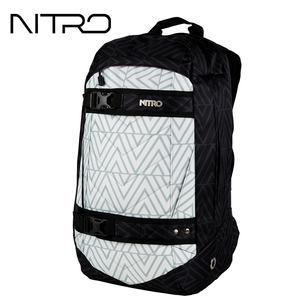 NITRO大容量双肩包女休闲旅行包时尚滑板背包户外运动男学生书包