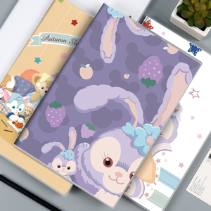 星黛露日记本兔兔迪士尼周边可爱少女心生日礼物文具定制笔记本子