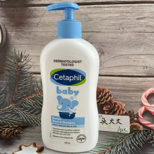 现货澳洲cetaphil丝塔芙baby婴儿2合1温和洗发水沐浴露400ml