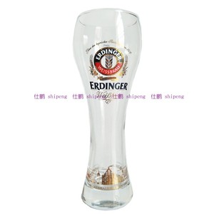 原装艾丁格啤酒杯 500ml艾尔丁格玻璃杯柏龙保拉纳小麦啤