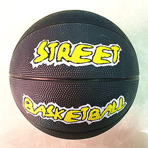 5个包邮游戏机专用篮球机台橡胶游戏球黑色篮球投篮机篮球耐磨