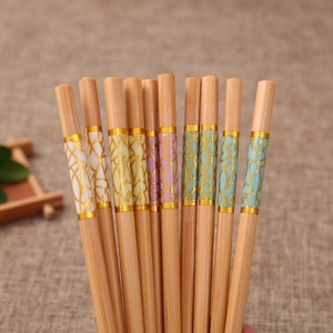 筷子家用高档一人筷防霉防滑健康天然楠竹中式分色环保中国风家庭