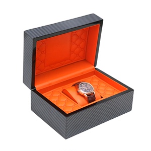 手表收纳盒高端碳钎维腕表礼盒高级名牌表手表盒珠宝首饰包装盒子