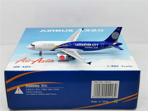 Phoenix 04418 1:400 泰国 亚洲航空 A320 HS-ABV 合金飞机模型