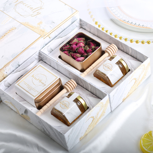 伴手礼蜂蜜包装盒成品结婚喜糖礼盒婚礼用订婚糖盒含糖果公司年会