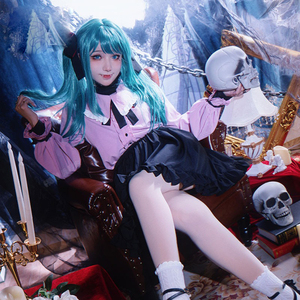 初音未来游戏cos吸血鬼cosplay服装VOCALOID全套动漫女裙万圣节