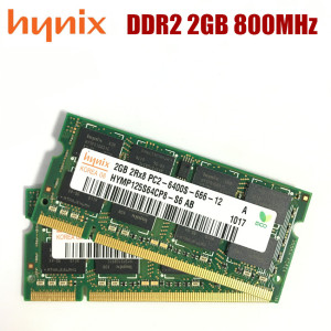 Hynix海力士 DDR2 2GB 1G 4G 667 800 6400S 5300S笔记本内存条