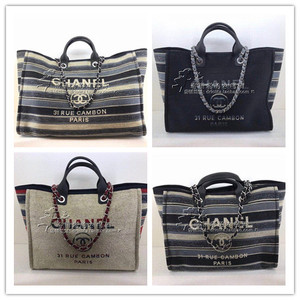 洛丽塔香港正品代购 CHANEL Shopping Bag拼色购物女士手提单肩包
