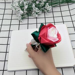教师节礼物实用创意手工diy玫瑰花笔礼盒送老师黑色签字笔包邮