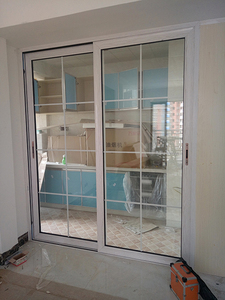 新南宁门窗厨房重型推拉平开拖拉门真空双钢化玻璃门吊门询价