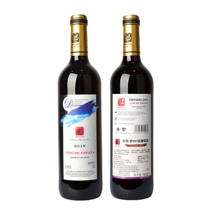 FRANSON【丰颂】西班牙进口红酒红葡萄酒半甜红酒梦系列包邮