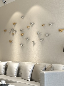 餐厅墙面装饰入户花园墙壁软装饰品沙发背景墙卧室床头小鸟 挂饰