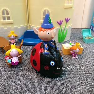 出口外贸班班和莉莉的小王国电动车本和霍利的小王国情景套装玩具