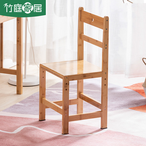 竹庭实木椅子餐桌椅靠背椅餐厅椅子实木餐椅饭店椅子凳子靠背家用 阿里巴巴找货神器