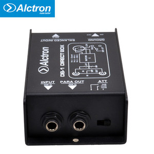 Alctron/爱克创 DB-1 阻抗变换器 DI BOX 舞台效果器DI DI盒