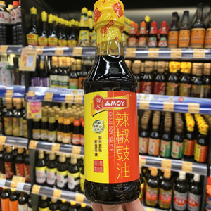 香港代购 AMOY淘大 辣椒豉油250ml全天然酿造酱油烹饪炒菜调味