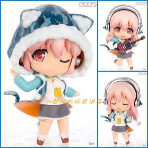 现货 GSC 粘土 252 超级索尼子 sonico 虎纹衣装 朋克吉他