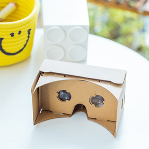 纸盒科学实验玩具自制DIY手工材料包VR眼镜全息小学儿童益智拼装