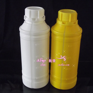 HDPE瓶 500ml液体瓶 试剂瓶 农药瓶 透明线 塑料瓶 400ml防盗瓶