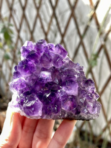 上新天然乌拉圭紫水晶晶簇块片小摆件消磁石大块原石毛料矿物标本