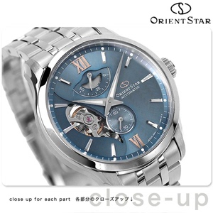 日本代购 ORIENT STAR东方双狮 男士商务休闲镂空自动机械手表
