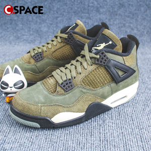 Cspace ZC Air Jordan 4 AJ4军绿 高帮复古篮球鞋 FB9927-200