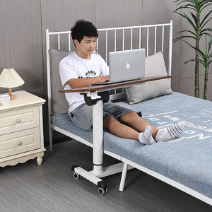 床边桌可移动升降电脑折叠沙发懒人床前笔记本电脑桌站立式工作台