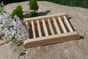 木质肥皂盒皂托盘手工香皂盒架创意时尚田园天然荷木 精油皂专用