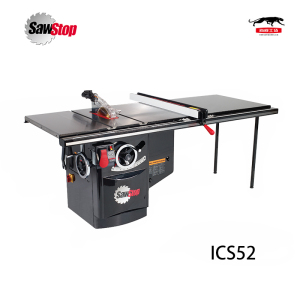 美国进口SAWSTOP 重型"热狗"锯 ICS52木工台锯安全切割机械 海威
