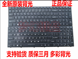 全新神舟 战神 K690E-G6D2 G6D1 T6Ti精盾T96C T96E T97C背光键盘
