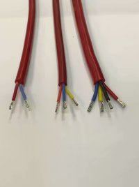 软硅胶线电线YGZ2/3/4芯耐高温护套电缆线0.3/0.5/1/1.5/2.5/4