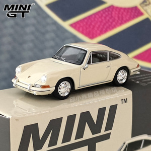 TSM MINI GT 1:64保时捷901 Porsche 911 1963 Ivory合金汽车模型