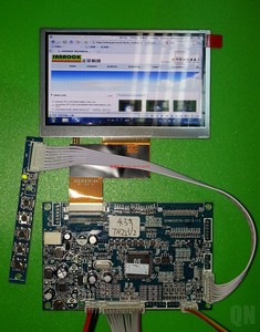 ㊣[群创4.3寸液晶屏驱动板|VGA]AT043TN25V.2工控机显示仪器