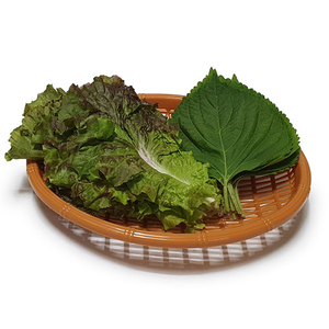 韩国进口塑料竹子水果篮蔬菜蓝果篮生菜镂空盘椭圆形篮烤肉蔬菜篮