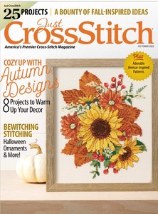 十字绣杂志Just Cross Stitch - October 2022
