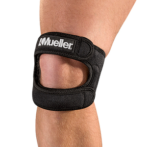 美国MUELLER慕乐 双重护膝带 加强型髌腱束带59857乒乓球羽毛跑步
