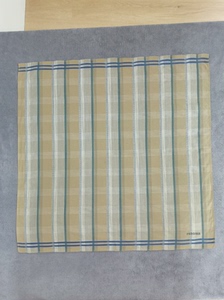 renoma中古日本方巾手帕，100%棉，九成左右新，尺寸4