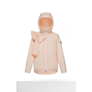 simone rocha Moncler 联名款粉色蝴蝶结羽