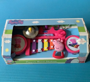 小猪佩奇宝宝敲打玩具音乐玩具敲琴如图库存清仓特价不退换外包装