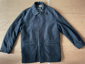 堡尼BONI男装，专柜正品，黑色夹棉外套，165/84A,
