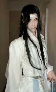 【限时特惠包邮】魔道祖师cos服蓝忘机蓝湛cosplay古装