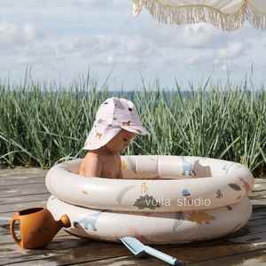 加厚家庭用海洋球池儿童室内充气游泳水池宝宝婴儿泡澡桶小型折叠